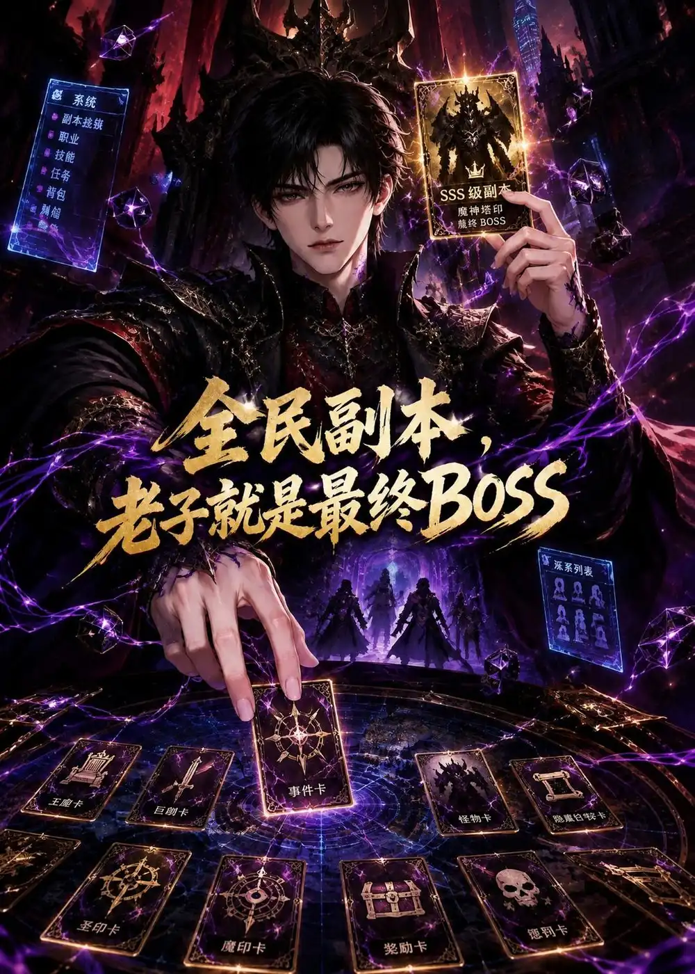 全民副本老子就是最终BOSS（70集）-海之城短剧项目