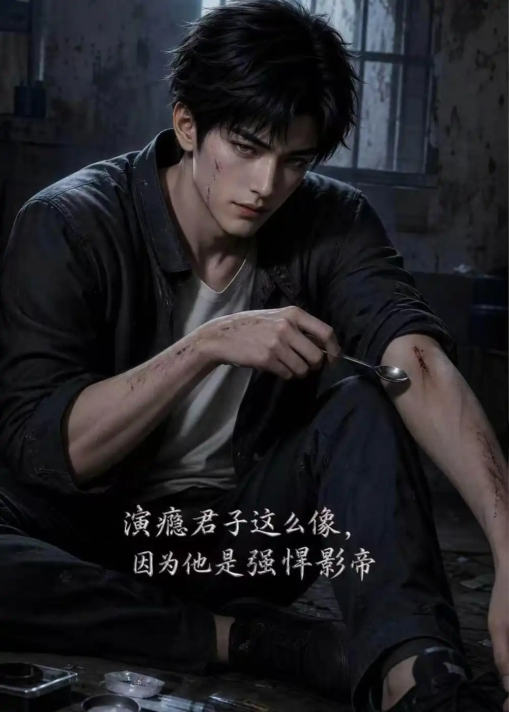 演瘾君子这么像因为他是强悍影帝（131集）-海之城短剧项目