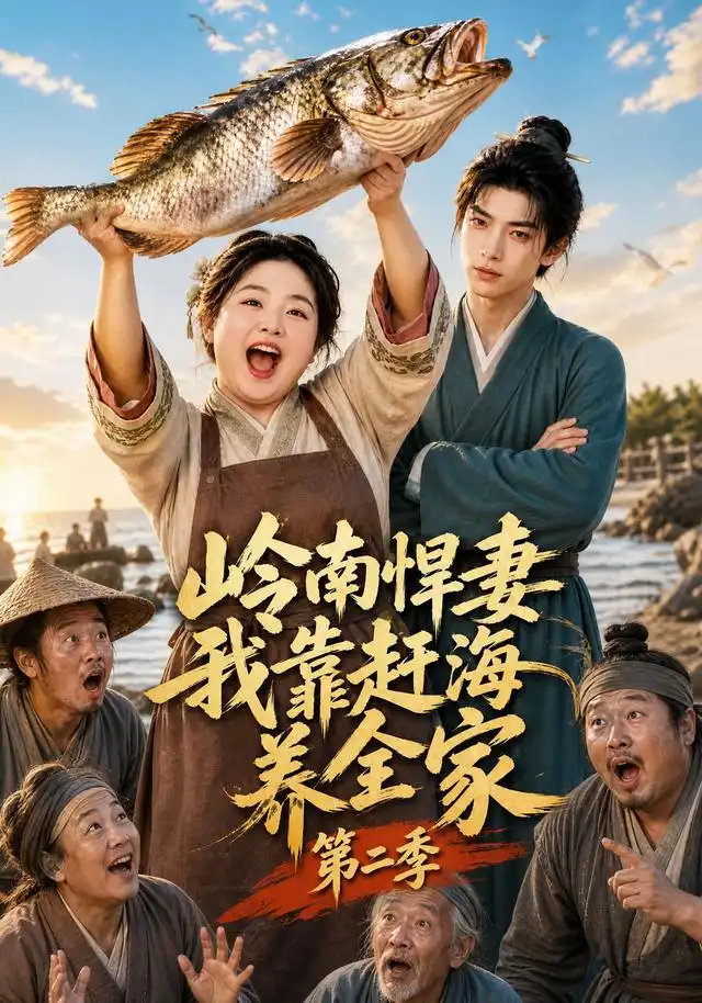 岭南悍妻我靠赶海养全家第二季（130集）-海之城短剧项目