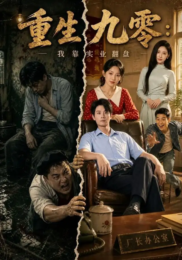重生九零我靠实业翻盘（99集）刘方为＆马铭婕-海之城短剧项目