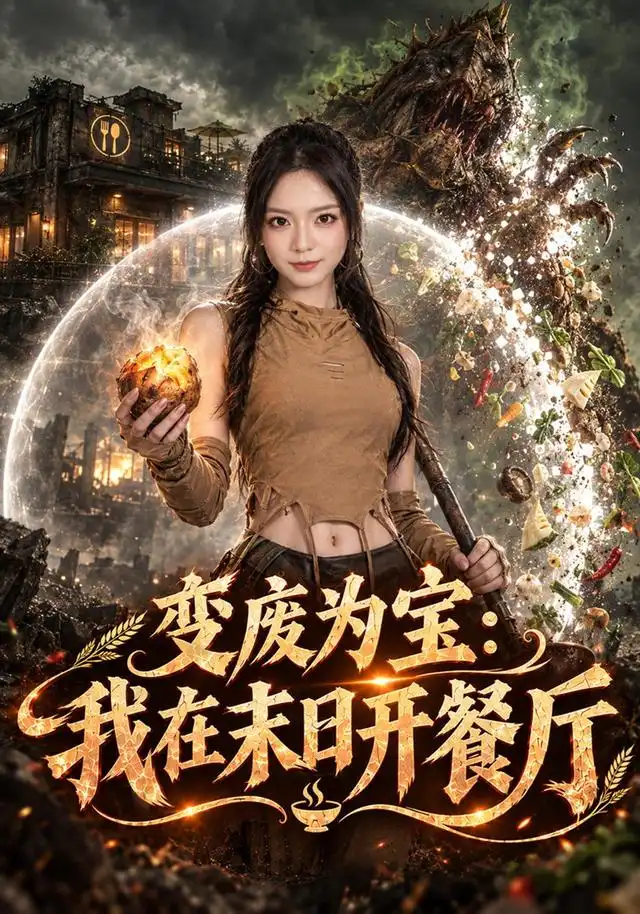 变废为宝我在末日开餐厅（70集）王若妍＆董佳霖-海之城短剧项目