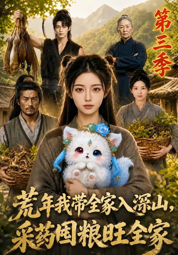 荒年我带全家入深山采药囤粮旺全家第三季（157集）-海之城短剧项目