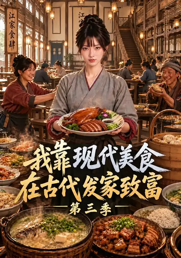 我靠现代美食在古代发家致富第三季（114集）-海之城短剧项目