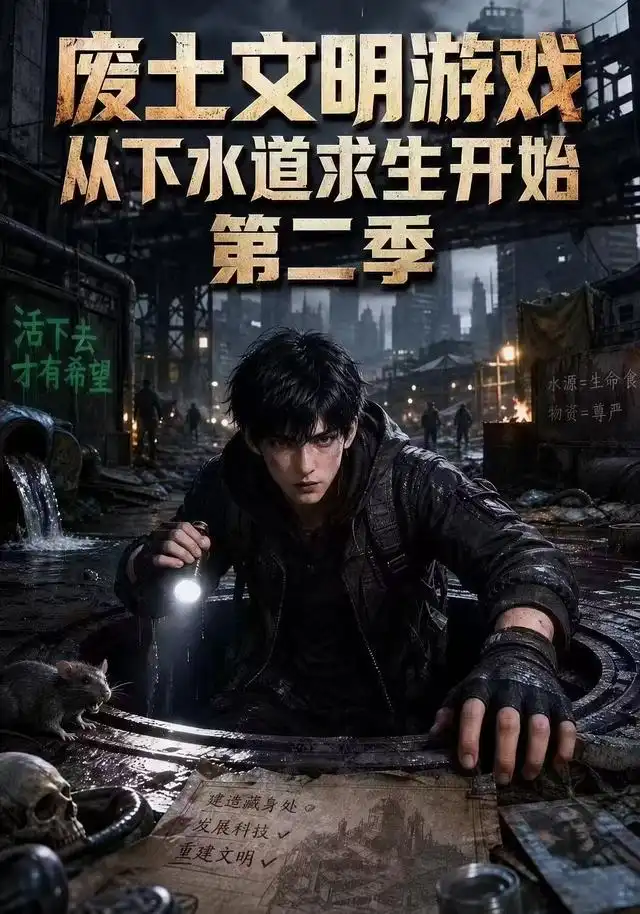 废土文明游戏从下水道求生开始第二季（140集）-海之城短剧项目