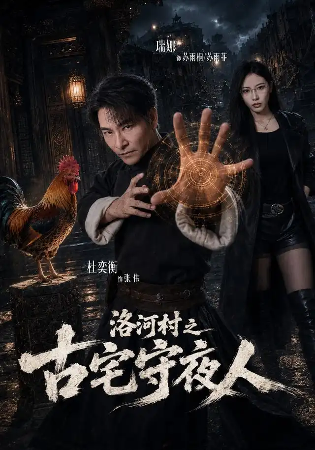 洛河村之古宅守夜人（58集）杜奕衡＆瑞娜-海之城短剧项目