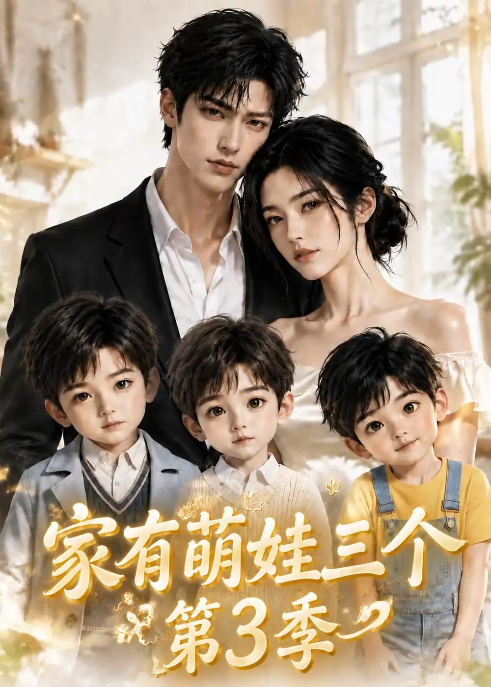 家有萌娃三个第3季（119集）-海之城短剧项目