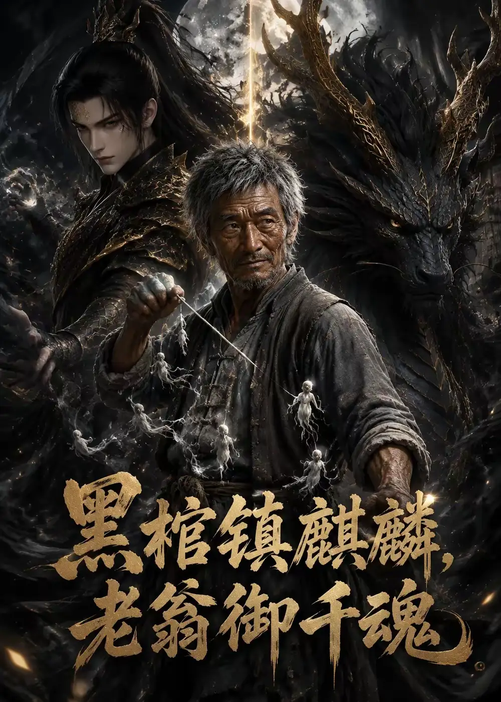 黑棺镇麒麟老翁御千魂（151集）-海之城短剧项目