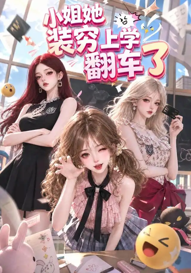 小姐她装穷上学翻车了（54集）-海之城短剧项目