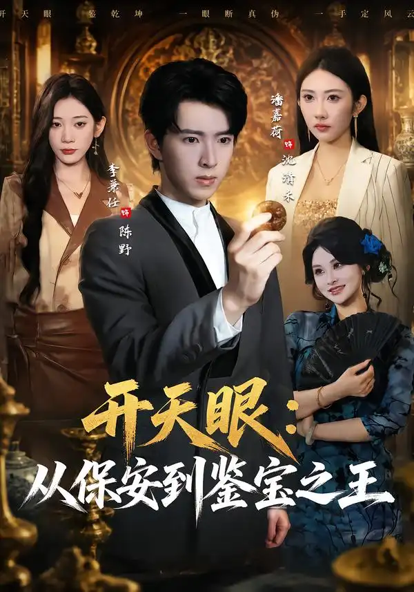 开天眼从保安到鉴宝之王（80集）潘嘉荷＆李兼任-海之城短剧项目