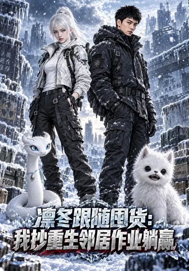 凛冬跟随囤货我抄重生邻居作业躺赢（221集）-海之城短剧项目
