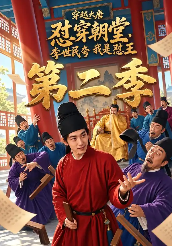 穿越大唐怼穿朝堂李世民夸我是怼王第二季（154集）-海之城短剧项目