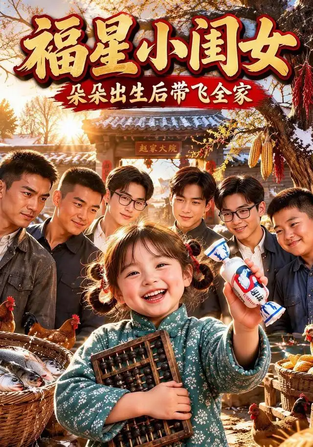 福星小闺女朵朵出生后带飞全家（174集）-海之城短剧项目