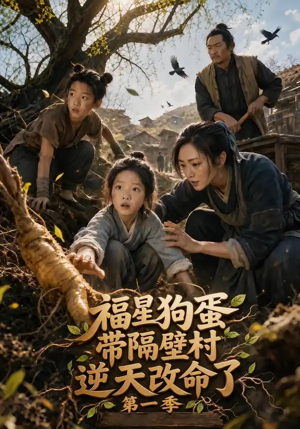 福星狗蛋带隔壁村逆天改命了第一季（153集）-海之城短剧项目