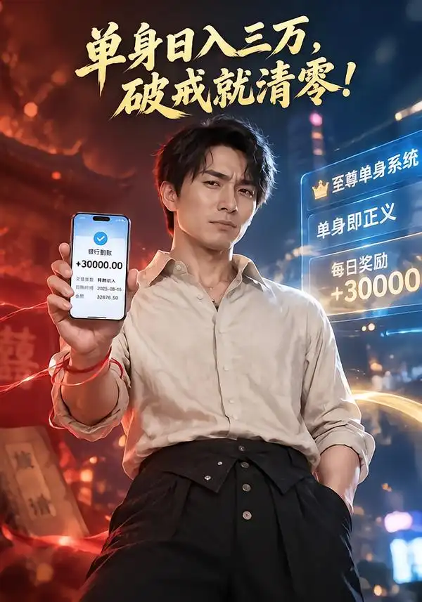 单身日入三万破戒就清零 单身日入三万破戒就清零