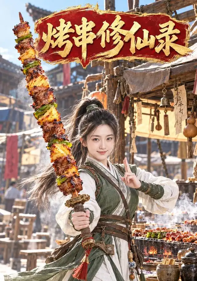 烤串修仙录（81集）-海之城短剧项目