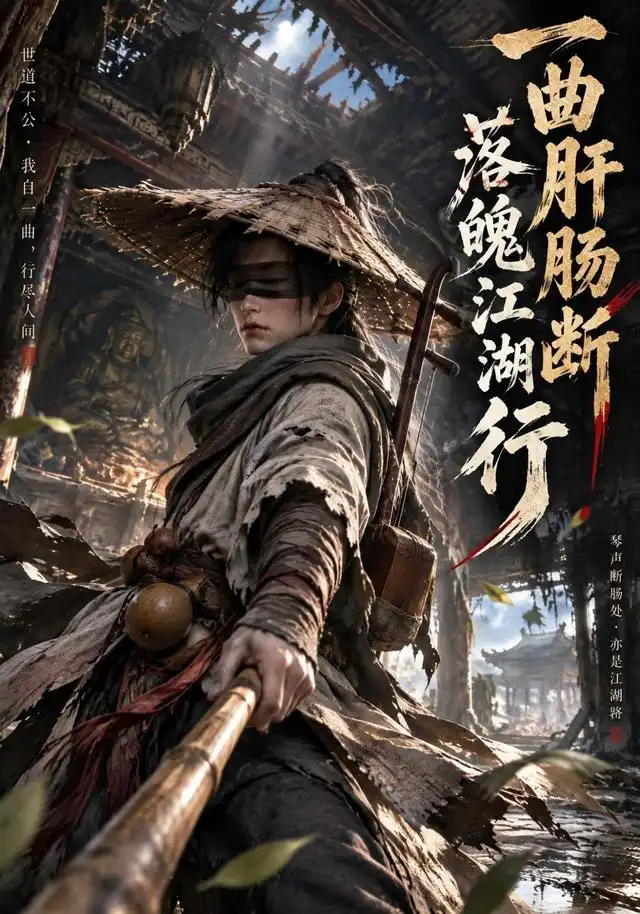 一曲肝肠断落魄江湖行（186集）-海之城短剧项目