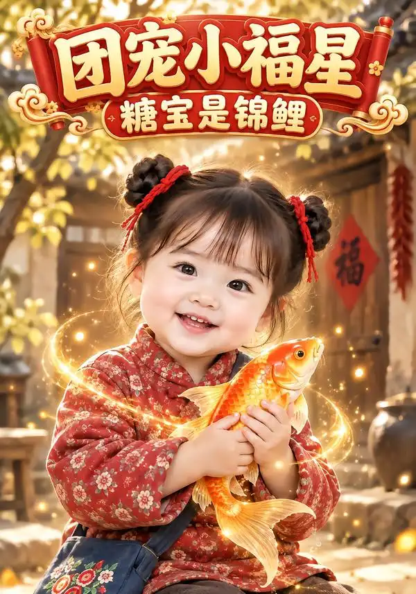 团宠小福星糖宝是锦鲤（141集）-海之城短剧项目