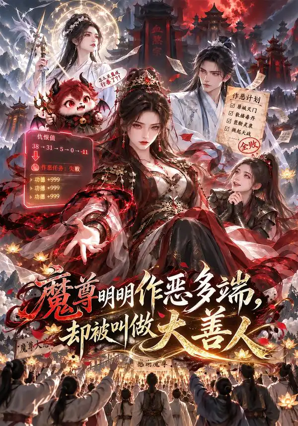 魔尊明明作恶多端却被叫做大善人（107集） - 海之城短剧