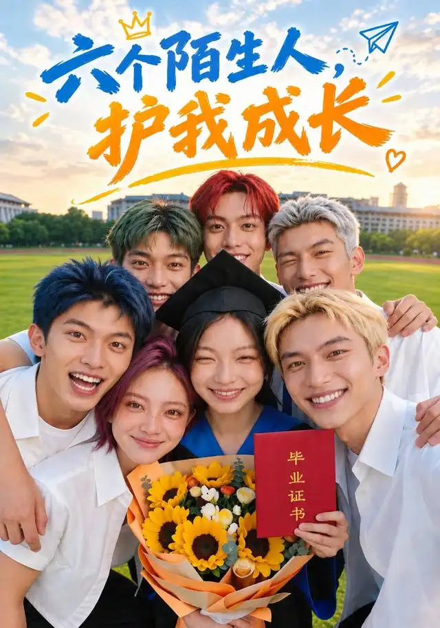 六个陌生人护我成长（63集）-海之城短剧项目