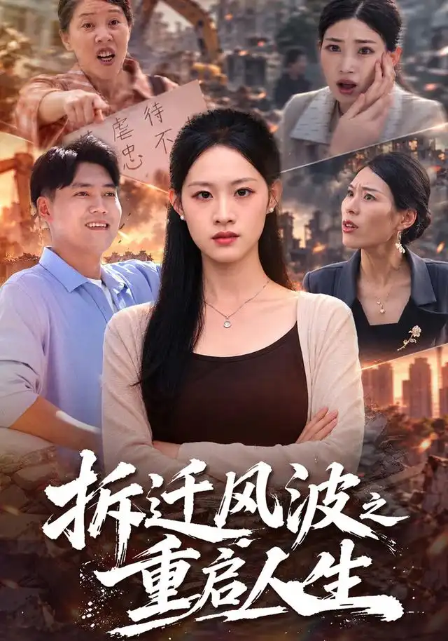 拆迁风波之重启人生（45集）孙园静＆卫仁越-海之城短剧项目