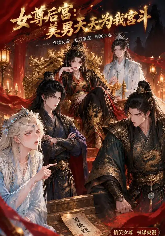 女尊后宫美男天天为我宫斗（40集）-海之城短剧项目