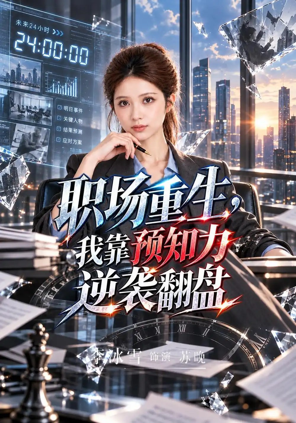 职场重生我靠预知力逆袭翻盘（60集）李冰雪＆文凯-海之城短剧项目