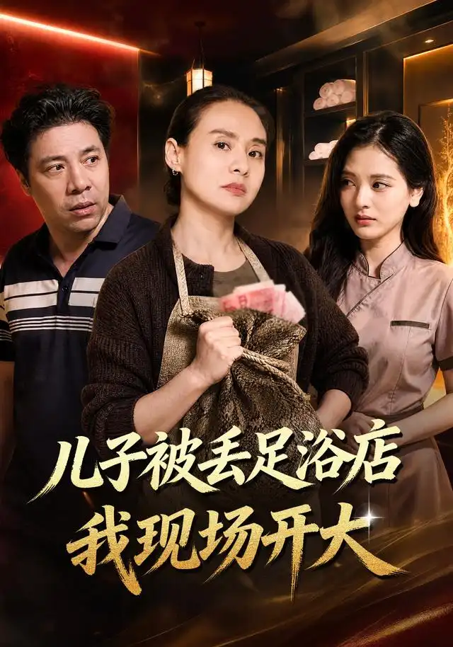 儿子被丢足浴店我现场开大（30集）陈俪绫＆冷晓飞-海之城短剧项目