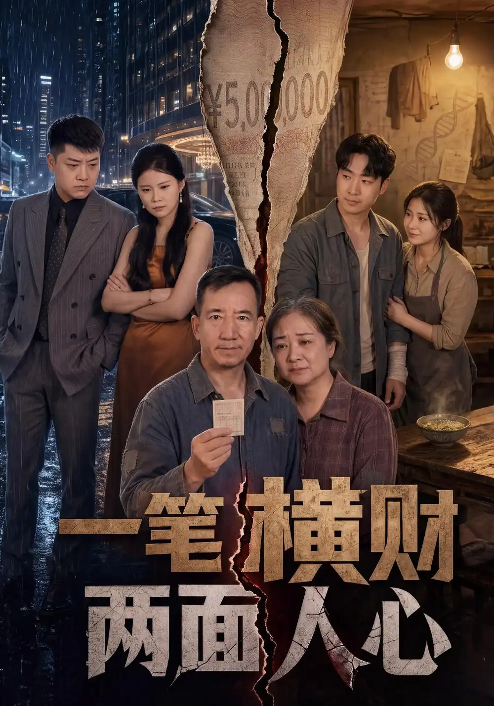 一笔横财两面人心（66集）陈秋果＆贺建娟-海之城短剧项目