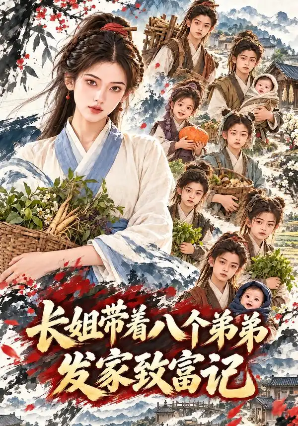 长姐带着八个弟弟发家致富记（238集）-海之城短剧项目