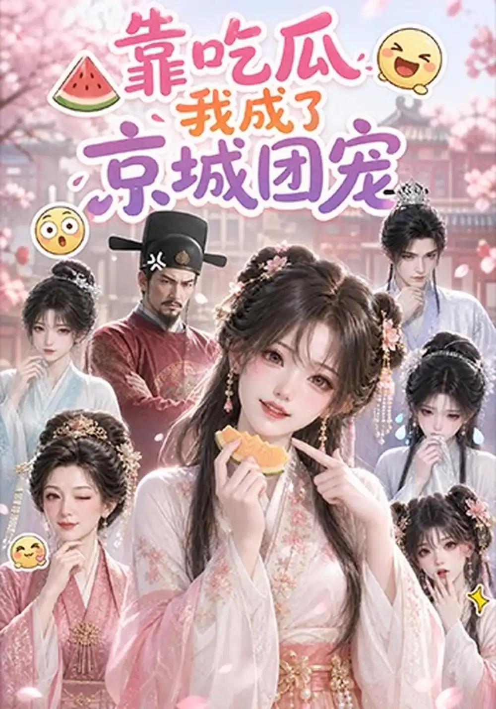 靠吃瓜我成了京城团宠（264集）-海之城短剧项目
