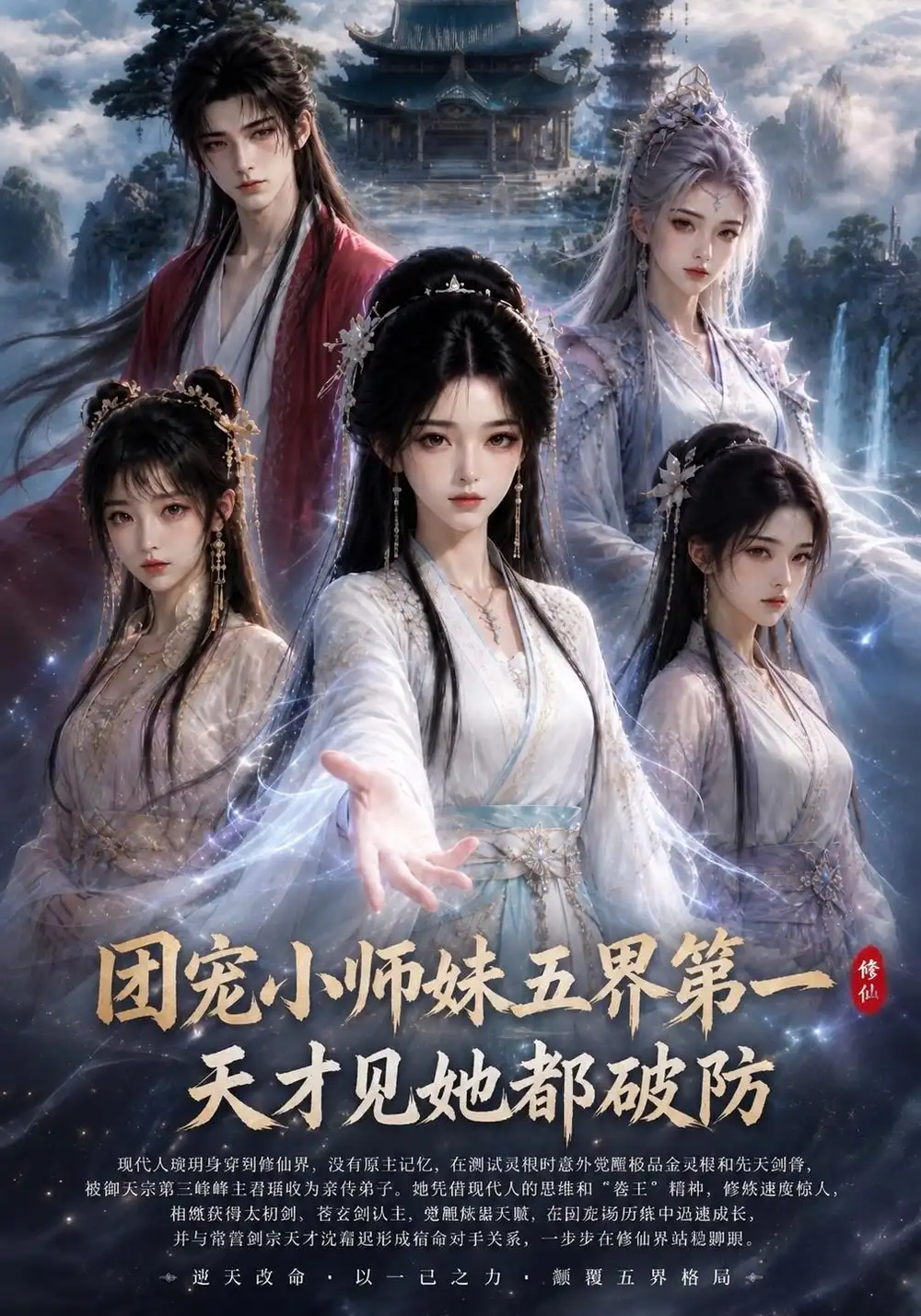 团宠小师妹五界第一天才见她都破防（120集）-海之城短剧项目