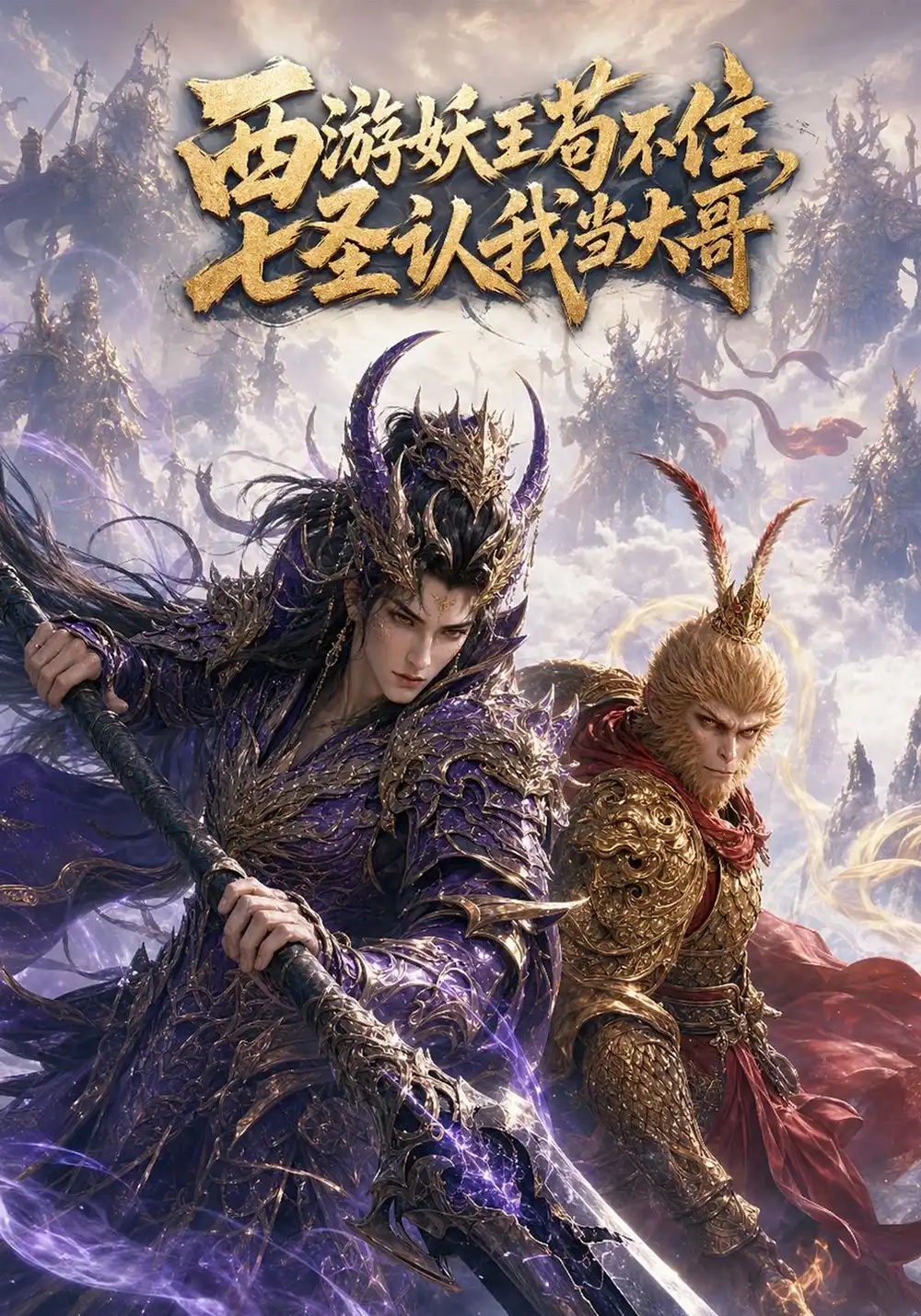 西游妖王苟不住七圣认我当大哥（90集）-海之城短剧项目