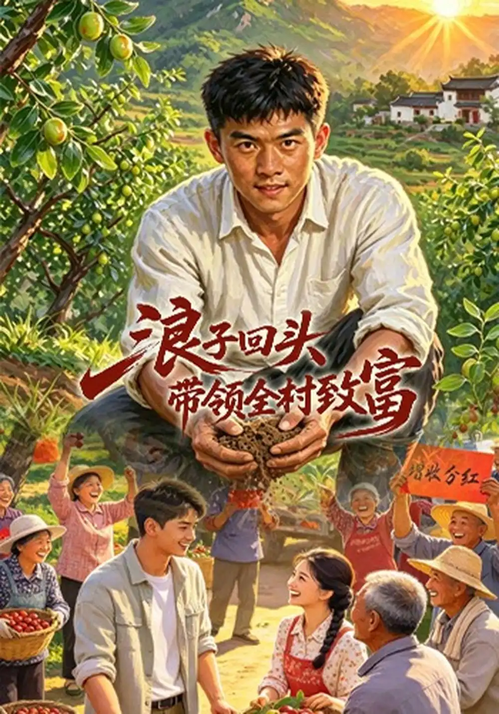 浪子回头带领全村致富（28集）马帅豪＆万俊-海之城短剧项目
