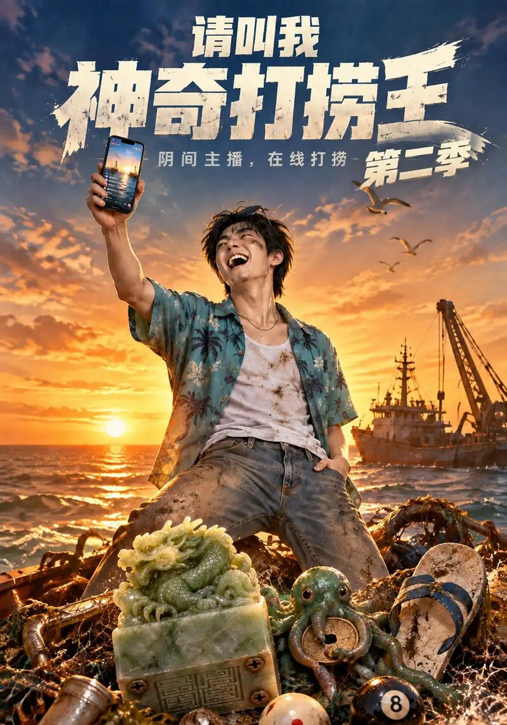 请叫我神奇打捞王第二季（151集）-海之城短剧项目