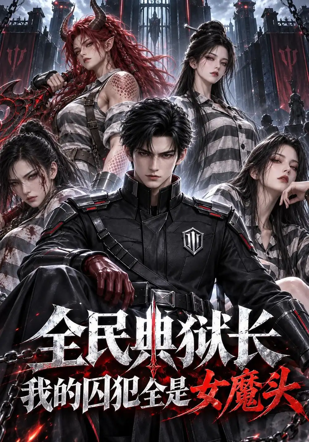 全民典狱长我的囚犯全是女魔头（300集）-海之城短剧项目