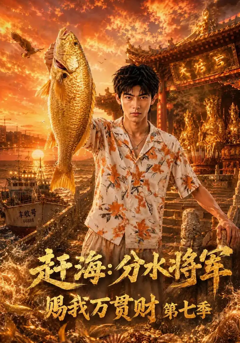 赶海分水将军赐我万贯财第七季（238集）-海之城短剧项目