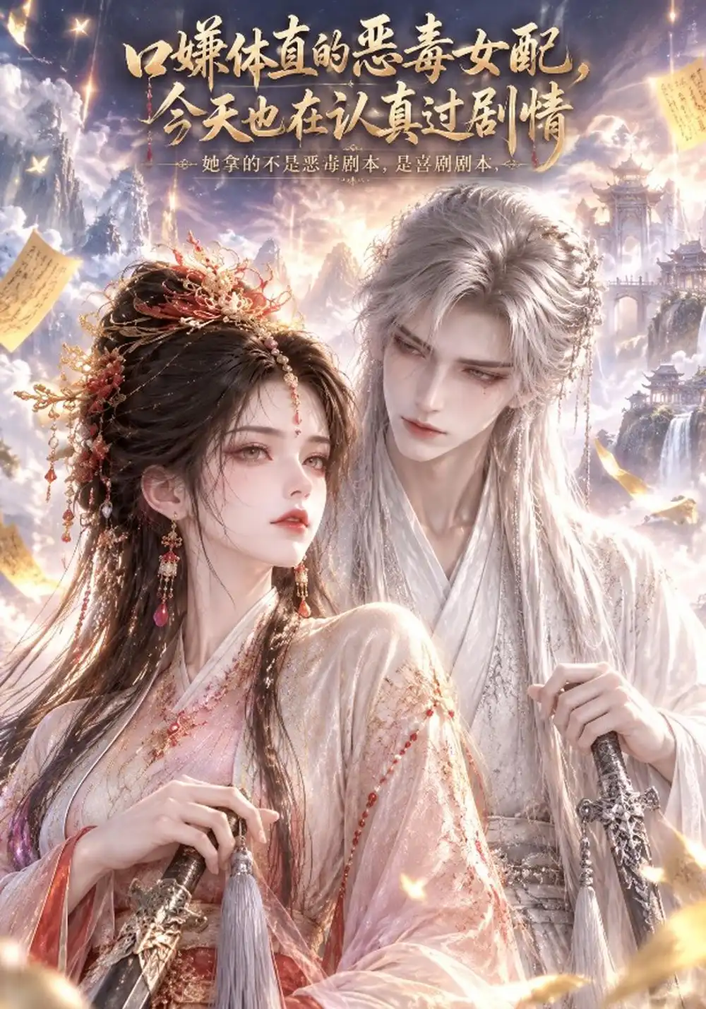 口嫌体直的恶毒女配今天也在认真过剧情（71集）-海之城短剧项目