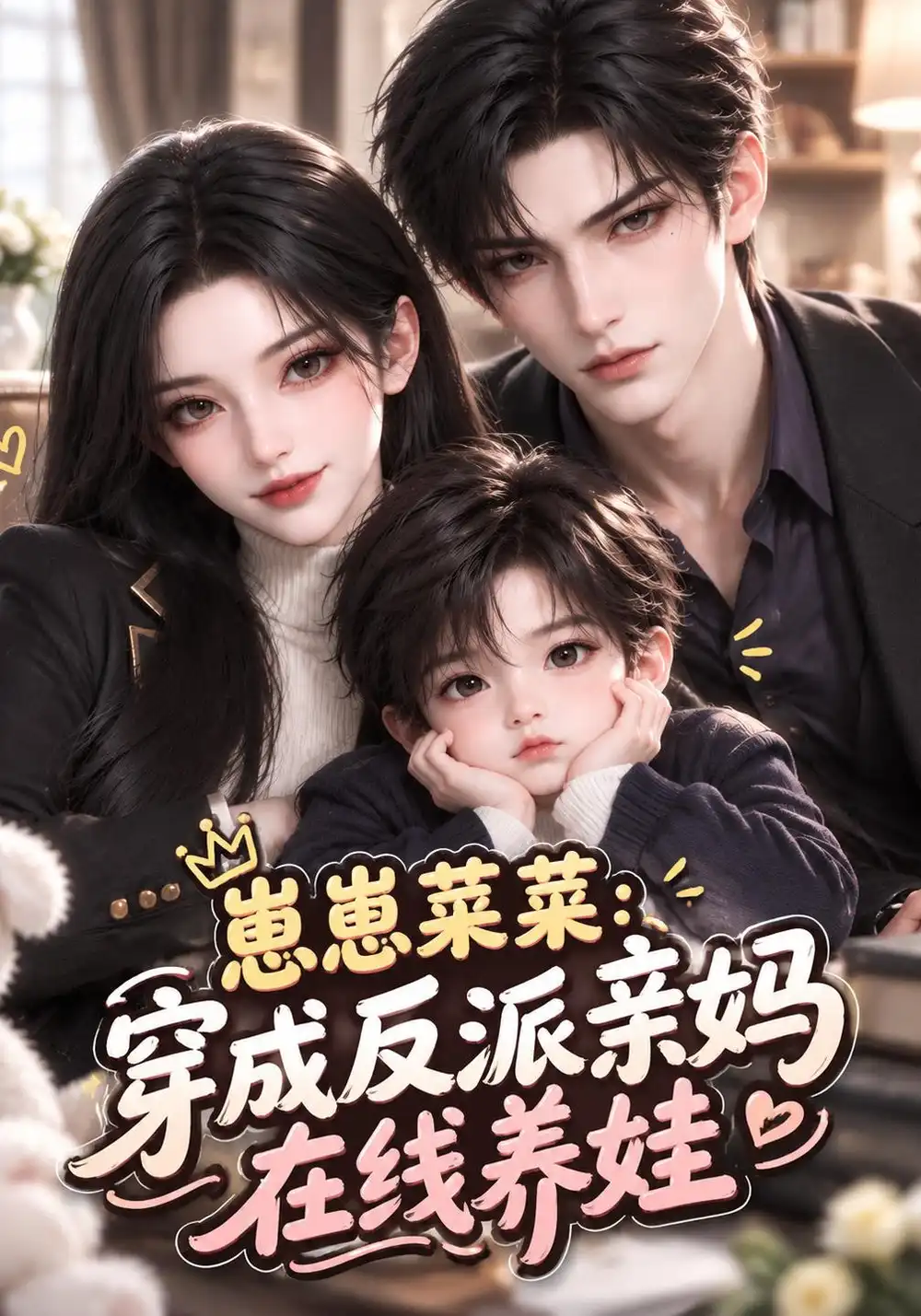崽崽菜菜穿成反派亲妈在线养娃（106集）-海之城短剧项目