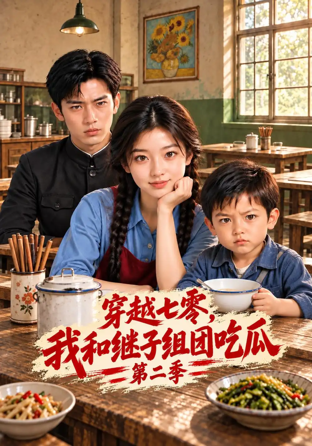 穿越七零我和继子组团吃瓜第二季（116集）-海之城短剧项目