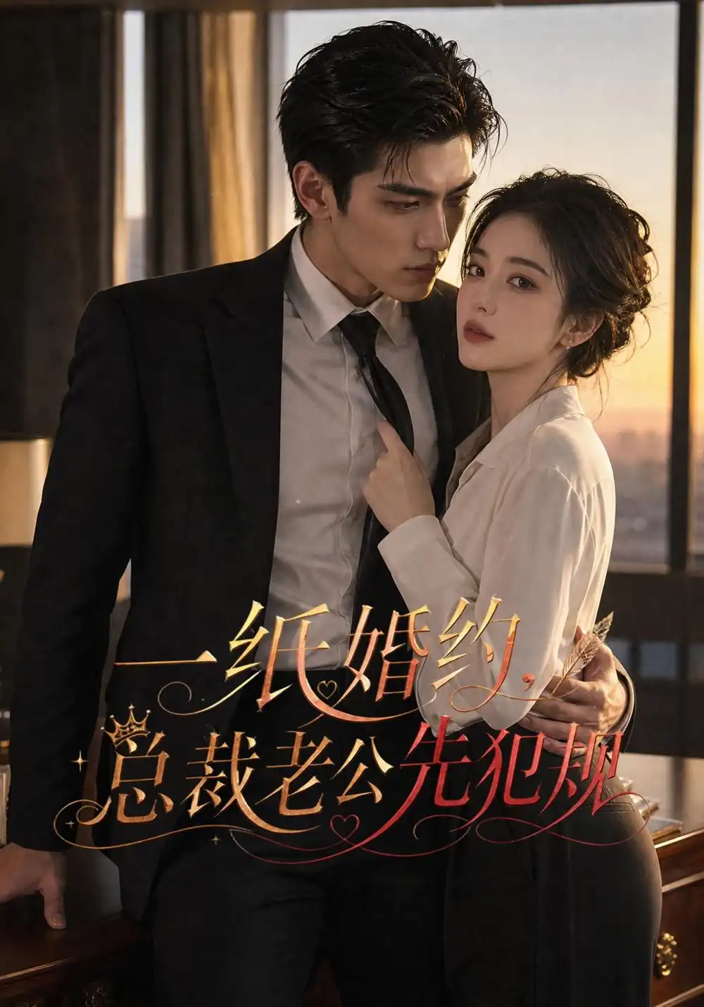 一纸婚约总裁老公先犯规（101集）-海之城短剧项目