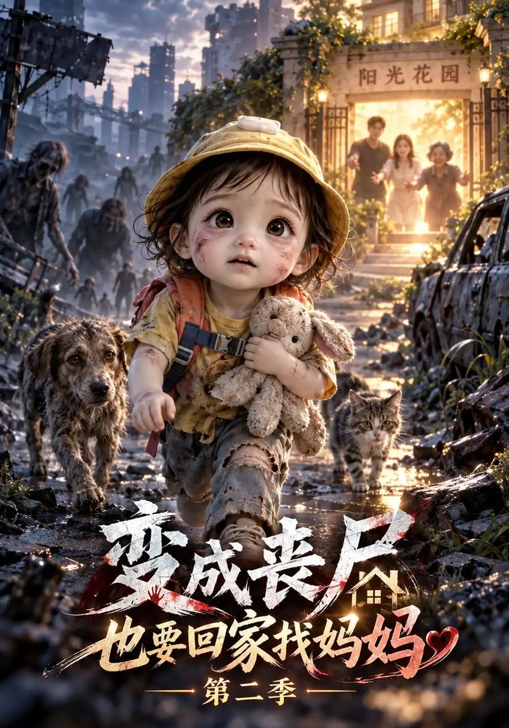 变成丧尸也要回家找妈妈第二季（76集）-海之城短剧项目