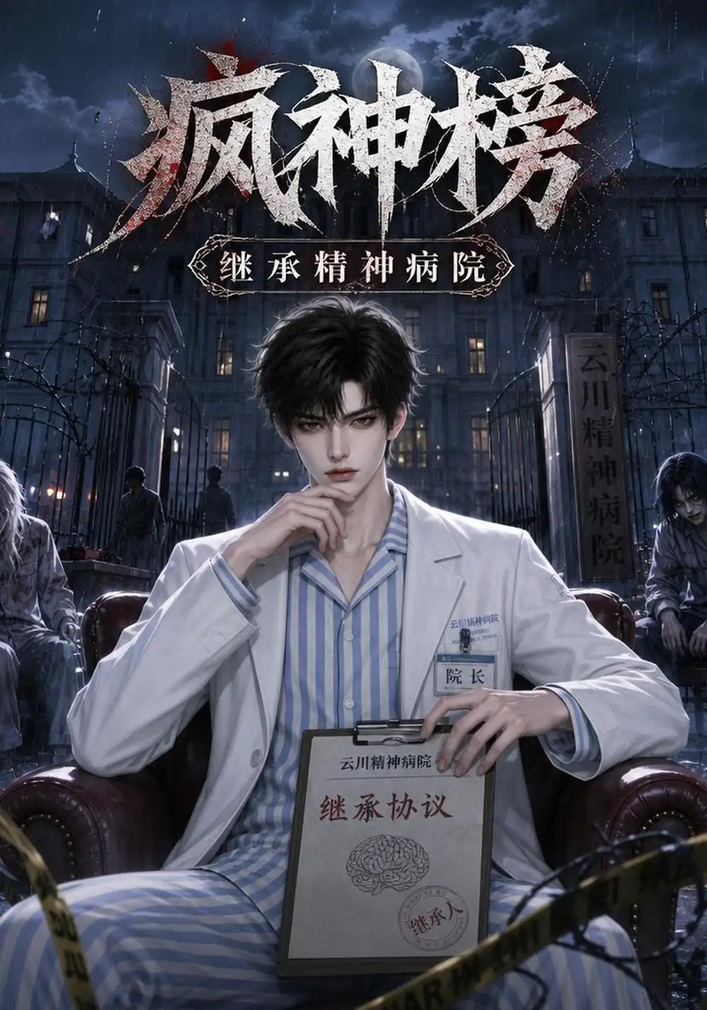 疯神榜继承精神病院（40集）-海之城短剧项目