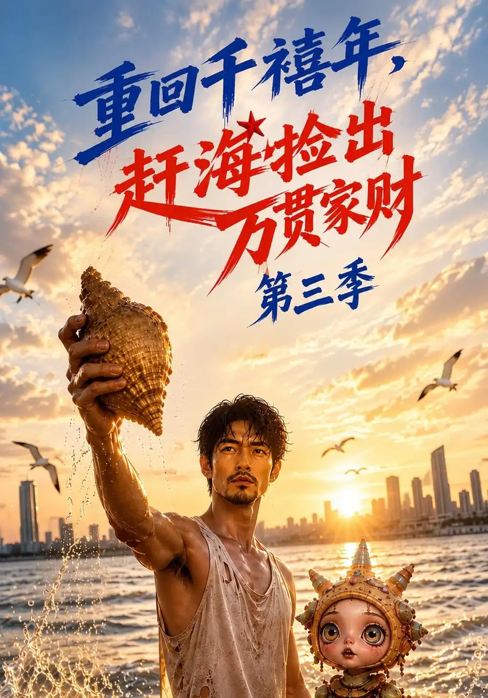 重回千禧年赶海捡出万贯家财第三季（215集）-海之城短剧项目