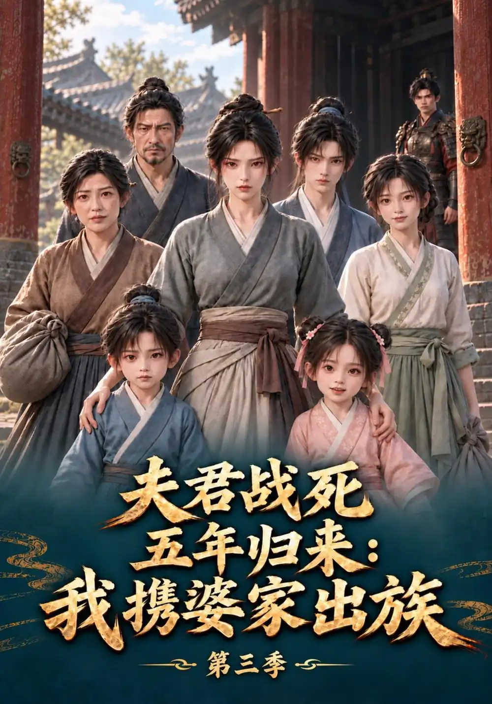 夫君战死五年归来我携婆家出族第三季（121集）-海之城短剧项目