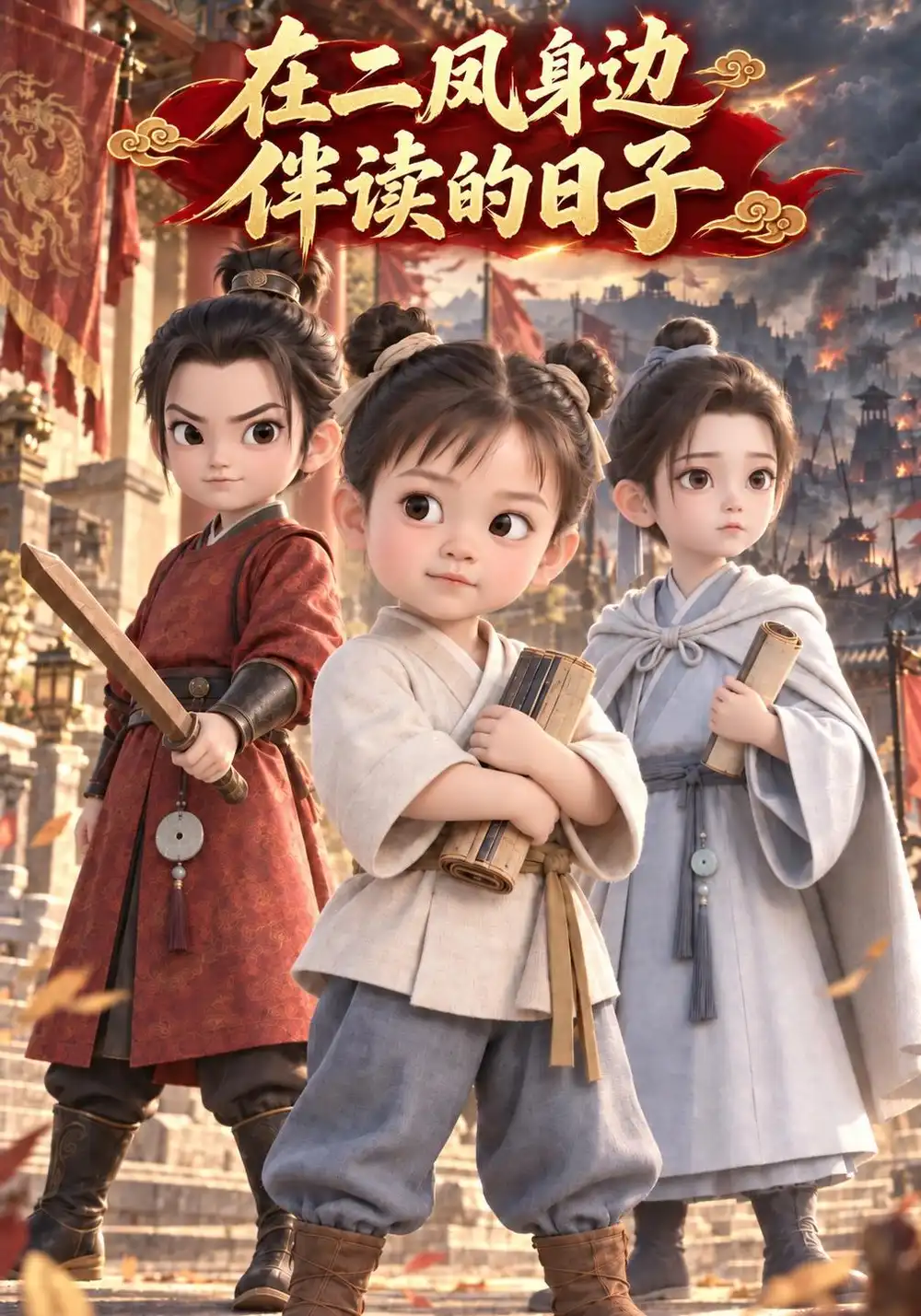 在二凤身边伴读的日子（82集）-海之城短剧项目