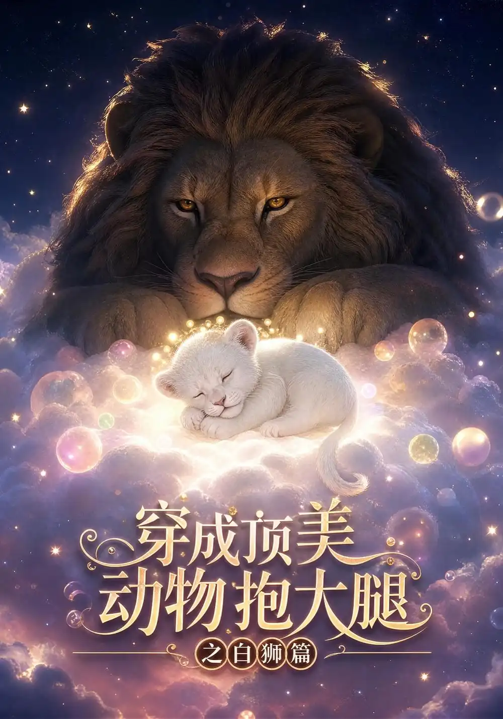 穿成顶美动物抱大腿之白狮篇（150集）-海之城短剧项目