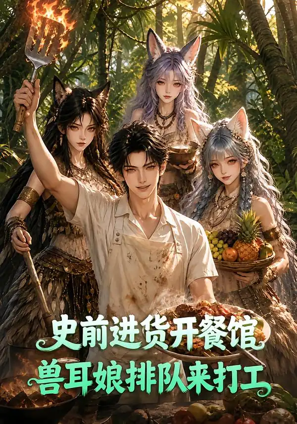 史前进货开餐馆兽耳娘排队来打工（65集）-海之城短剧项目