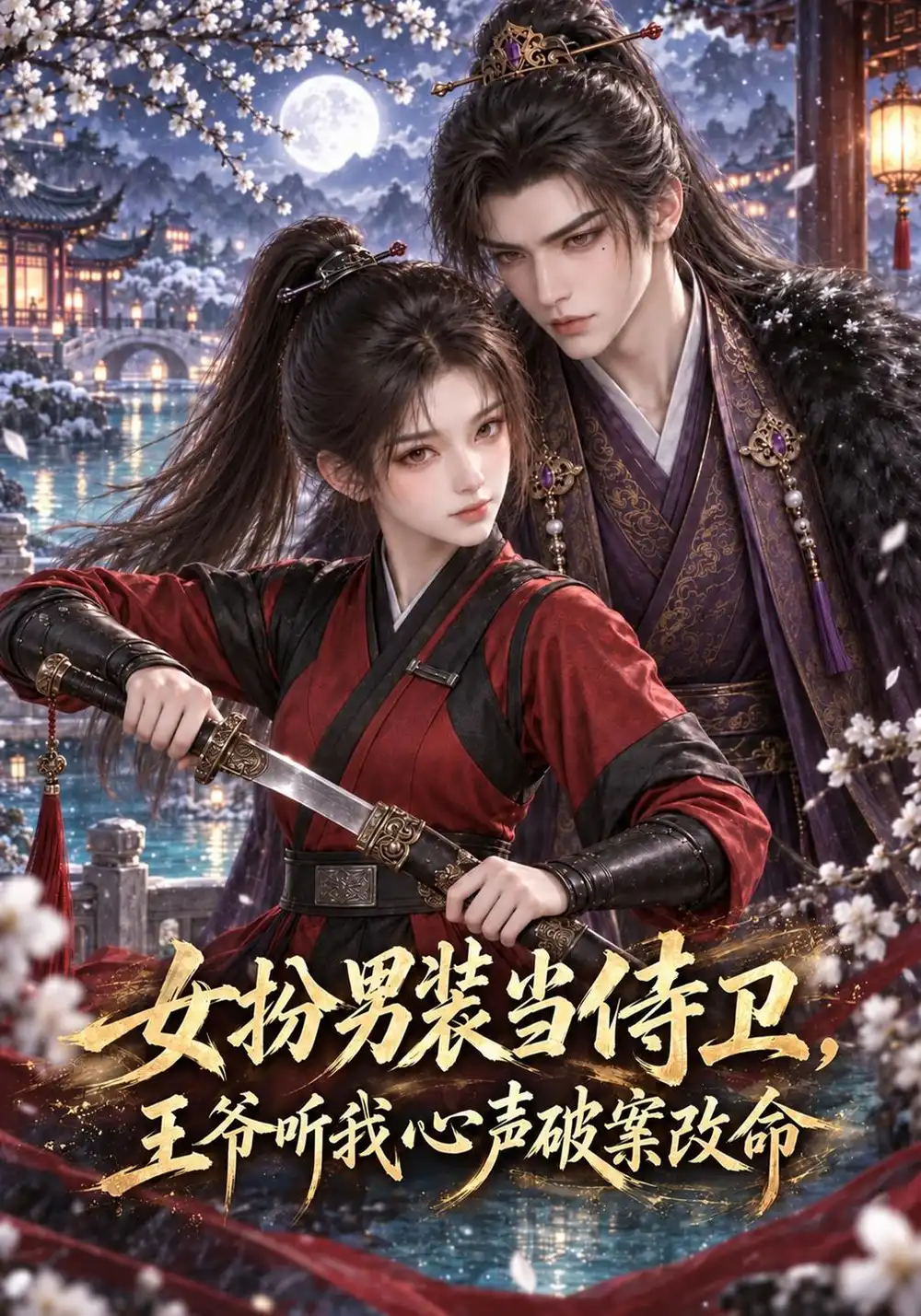 女扮男装当侍卫王爷听我心声破案改命（197集）-海之城短剧项目