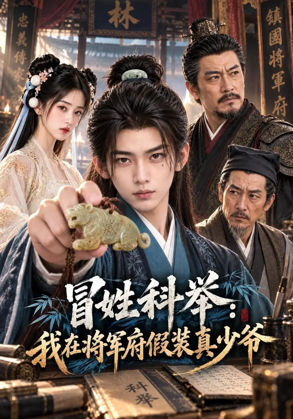 冒姓科举我在将军府假装真少爷（81集）-海之城短剧项目