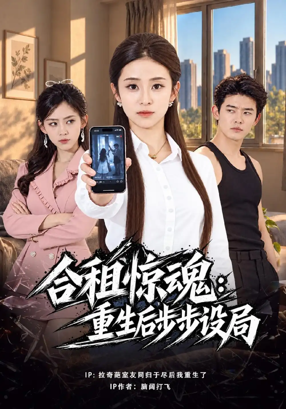 合租惊魂重生后步步设局（40集）王子亓＆李启骏-海之城短剧项目